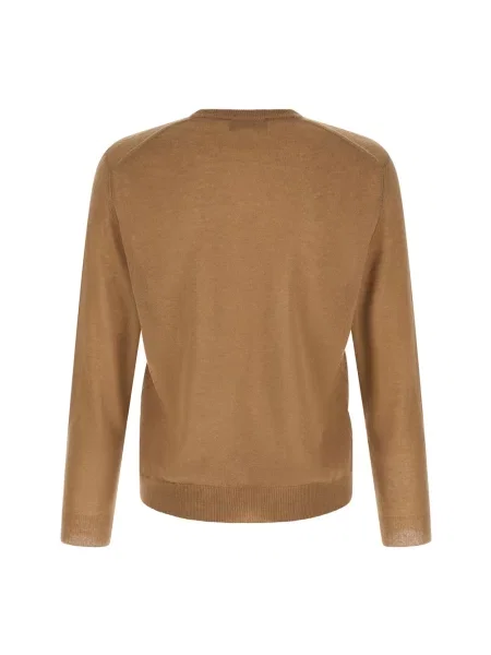 Sweter Zanone brązowy