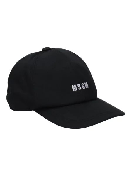 MSGM czapka z daszkiem czarny