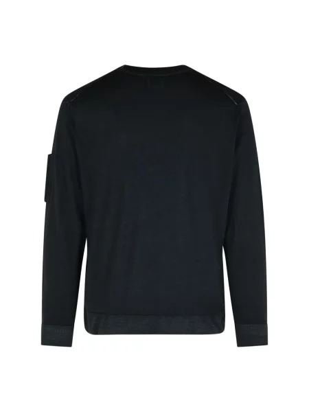 Sweter C.p. Company wełniany czarny