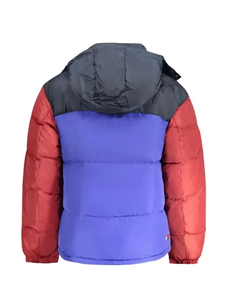 Geacă cu puf Tommy Hilfiger albastru
