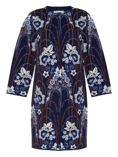 Kardigan Cara Cara w kwiatki niebieski