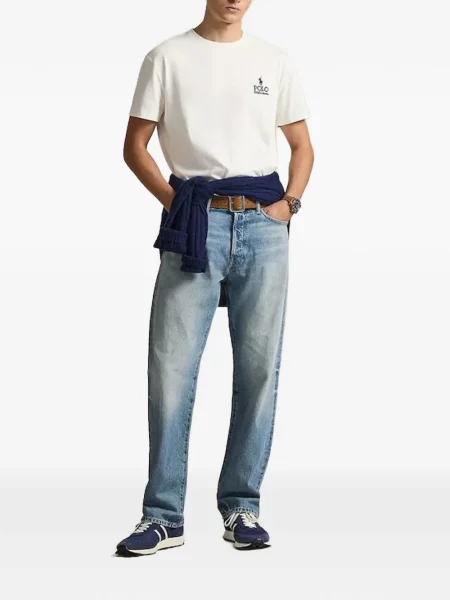 Pólóing Polo Ralph Lauren autogrammal fehér