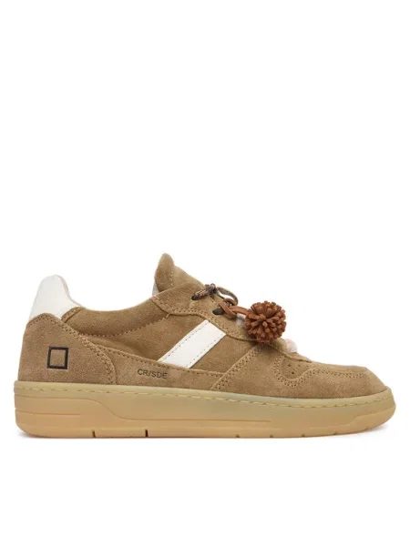 D.A.T.E. Sneakers Court Maro bej