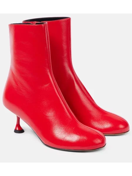 Cropp tricou Proenza Schouler din piele roșu