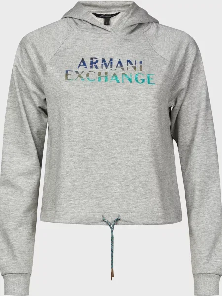 Толстовка Armani Exchange сіра