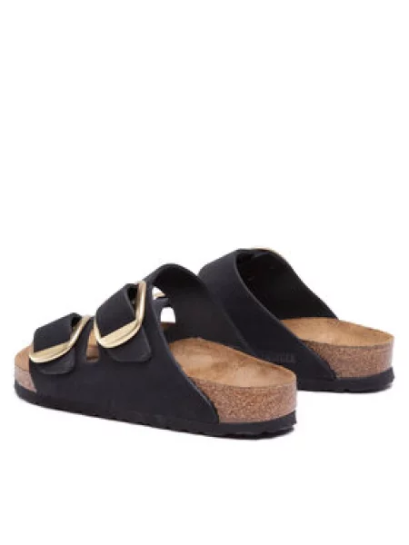 BIRKENSTOCK Natikače s Arizona Big Buckle zlatna crna