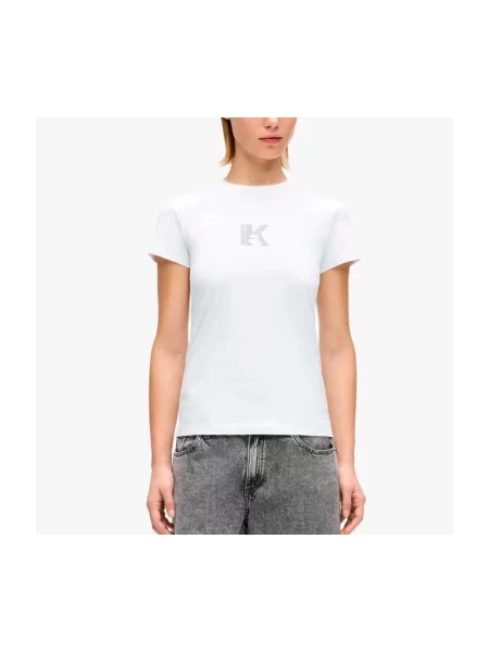 Karl Lagerfeld Jeans Póló KLJ fehér