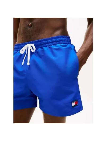 Gaćice Tommy Hilfiger s vezicama plava