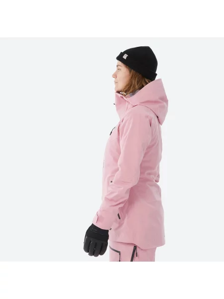 Kurtka narciarska i snowboardowa Quechua FR różowa