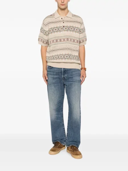 Cu centură blugi Polo Ralph Lauren albastru