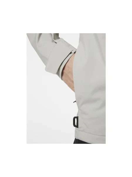 Bunda Helly Hansen s kapucňou sivá