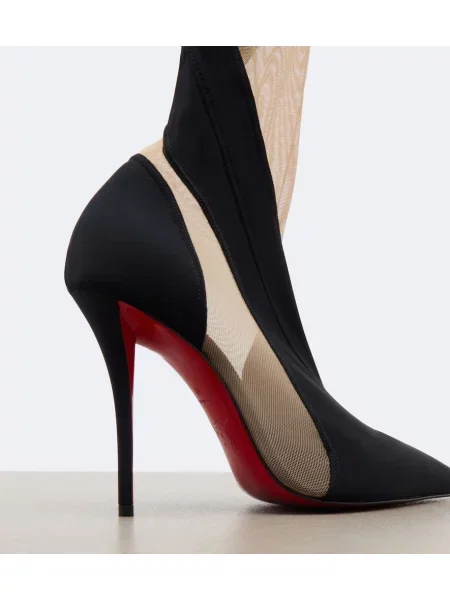 Cizme Christian Louboutin plasă negru
