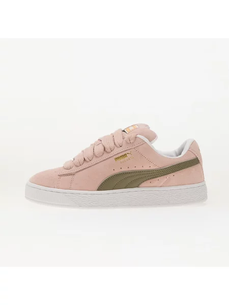 Sneakers Puma Suede XL Rose Quartz-Velvet Moss-PWht EUR roz