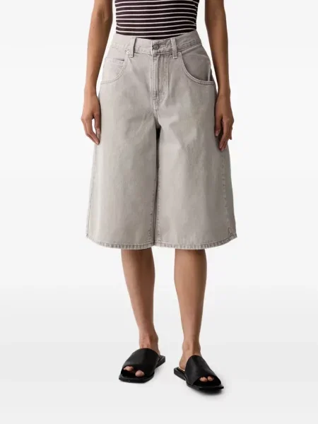 Gulerat vestă denim Levi's® cu decolteu în V de catifea cord albastru