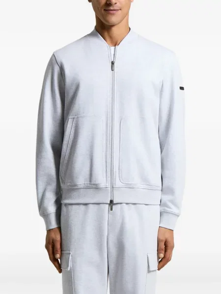 Яке тип бомбър Peserico сиво