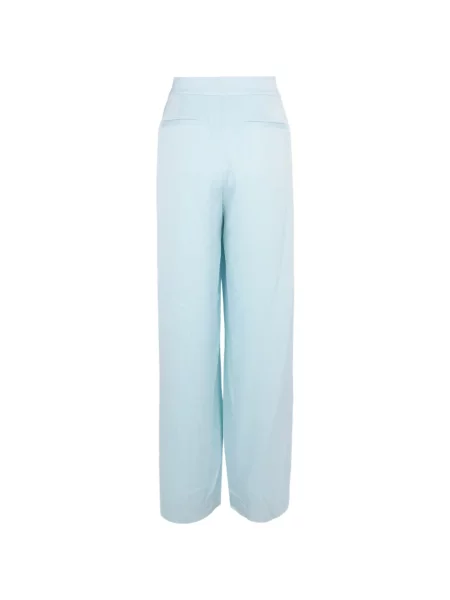 Pantaloni Simkhai cu picior lat albastru