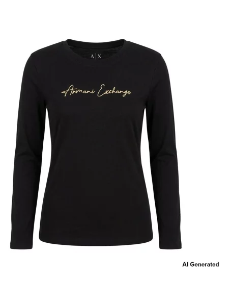 Majica Armani Exchange crna