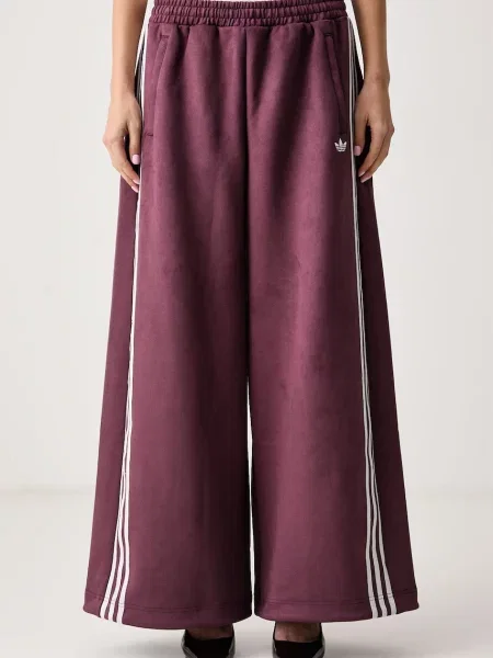 Adidas Originals tepláky Adilenium Season 6 Faux Suede růžové