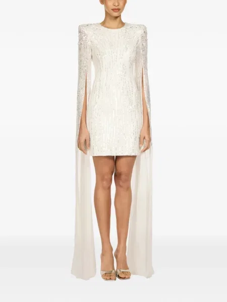 Rochie Jenny Packham de costum alb