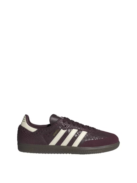 Sneakers adidas Samba Og W Maroon/ Crew White/ Gold Metallic EUR 38 brązowe