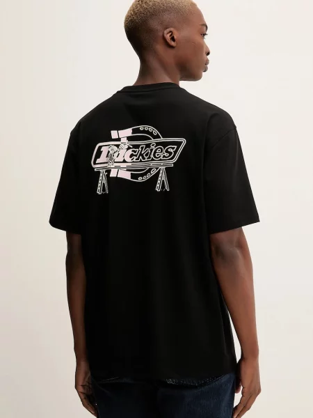 Dickies tricou din cu imprimeu negru