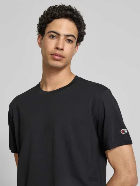 T-shirt z naszywką z logo w zestawie 2 szt. Champion
