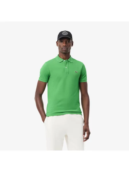 Lacoste Koszulka Polo Slim Fit Z Piki zielona