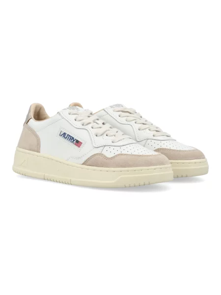 Sneakersy Autry skórzane białe