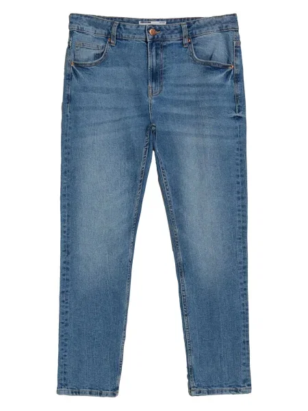 Bershka Kavbojke moder denim