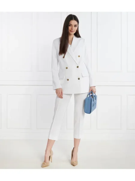 Michael Kors Pantaloni chino | high rise alb