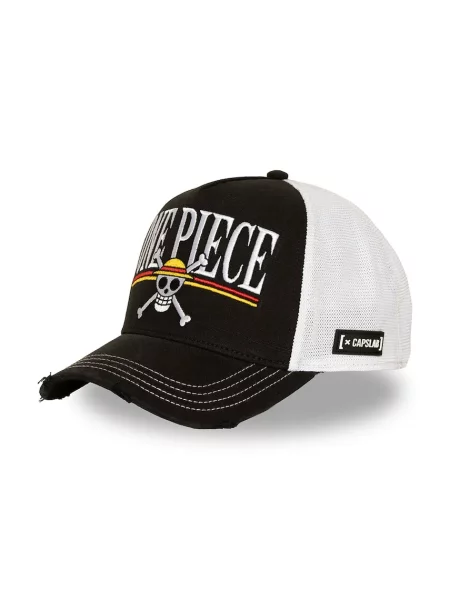 Capslab trucker sapka pamuttal x Onepiece fekete
