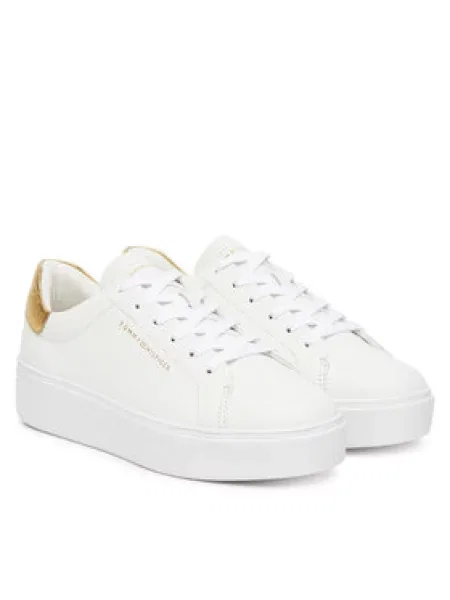 Tommy Hilfiger Sneakersy Essential Platform Court Sneaker bílá