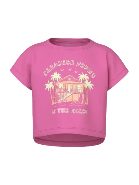 NAME IT Tricou VILMA deschis / portocaliu deschis / roz deschis galben