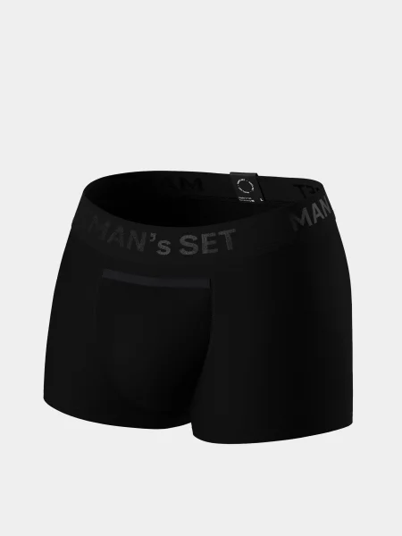 Труси SET бавовна/модал чорний