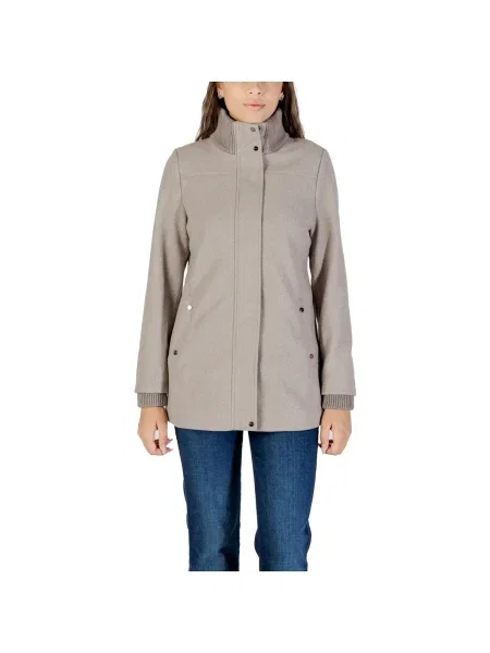 Palton Street One tricotate gri