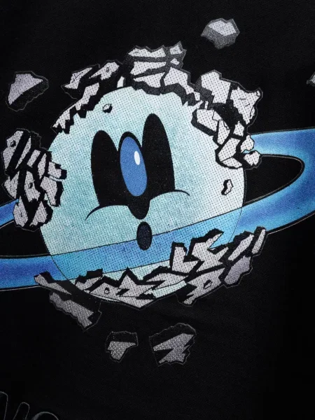 Tricou Juun.j cu imagine negru