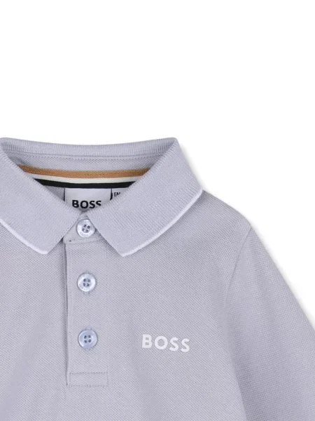 Koszulka polo dziecięca Bosswear niebieska