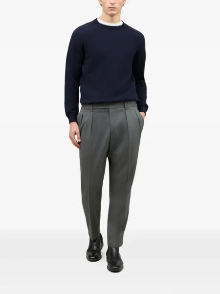 Pantaloni Boglioli de lână gri