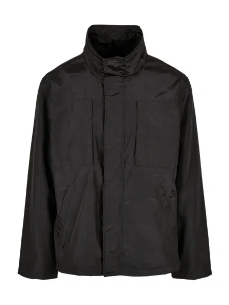 Krepová bunda Urban Classics černá