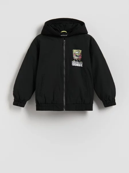 Reserved Bomber bunda SpongeBob černý