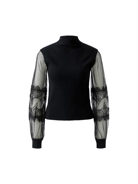 OUI Tricou negru