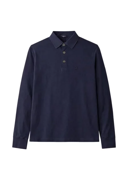 Lung tricou polo Tombolini albastru