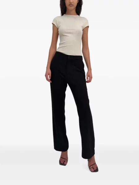 Pantaloni Rodebjer din crep negru