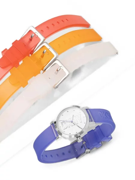 Ceas Dkny cu bretele alb