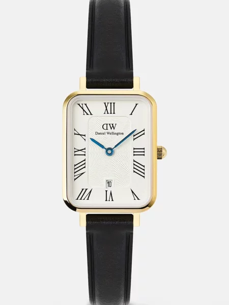 Ceas Daniel Wellington Quadro Roman Numerals Date negru