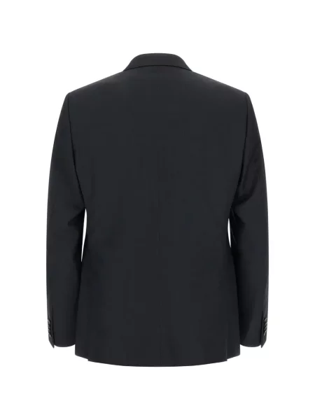 Costum Zegna cu rever albastru