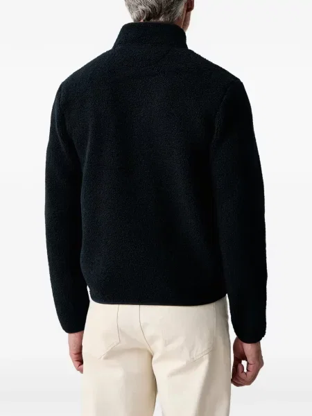 Geacă Hackett London din fleece albastru