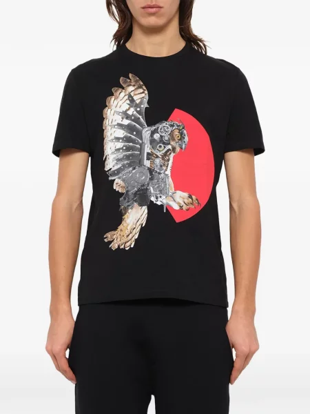 Tricou Neil Barrett cu imagine negru