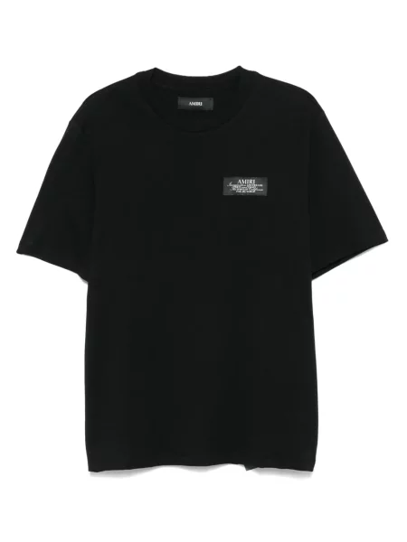Tricou Amiri cu imagine negru
