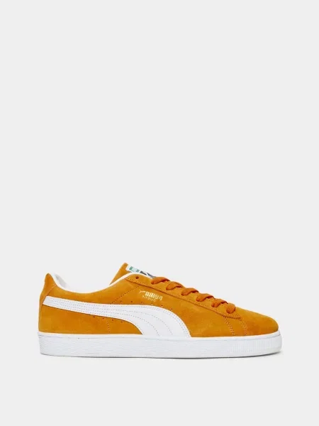 Замшеві Жіночі Кеди низькі PUMA SUEDE CLASSIC помаранчевий